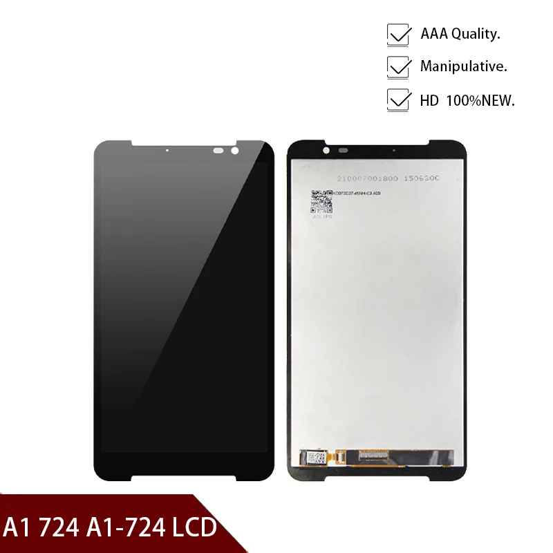 

High Quality LCD DIsplay Touch Screen Digitizer Assembly For ACER Iconia Talk S A1 724 A1-724 A1-724A Free Tools Free Shipping