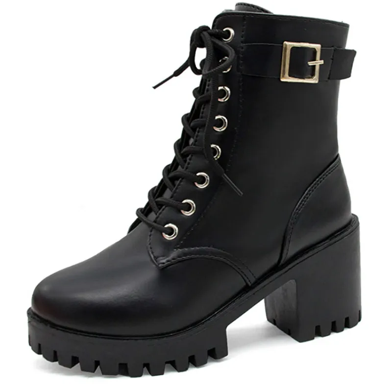 2019 New Fashion high heel boots Platform Ankle Boots Women Thick Heel Platform Boots Ladies Worker Boots P103
2019 New Fashion high heel boots Platform Ankle Boots Women Thick Heel Platform Boots Ladies Worker Boots P103