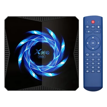 X96Q MAX TV Box Network Player H616 2.4G/5.0G Android 10.0 4G+32G Dual-Band WIFI (EU Plug)
X96Q MAX TV Box Network Player H616 2.4G/5.0G Android 10.0 4G+32G Dual-Band WIFI (EU Plug)
