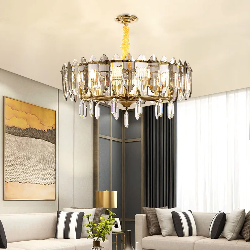 Postmodern K9 Crystal Luxury LED Chandelier Nordic Living Room Restaurant Hanging Lamp Bedroom Indoor Home Deco Lighting Fixture
Postmodern K9 Crystal Luxury LED Chandelier Nordic Living Room Restaurant Hanging Lamp Bedroom Indoor Home Deco Lighting Fixture