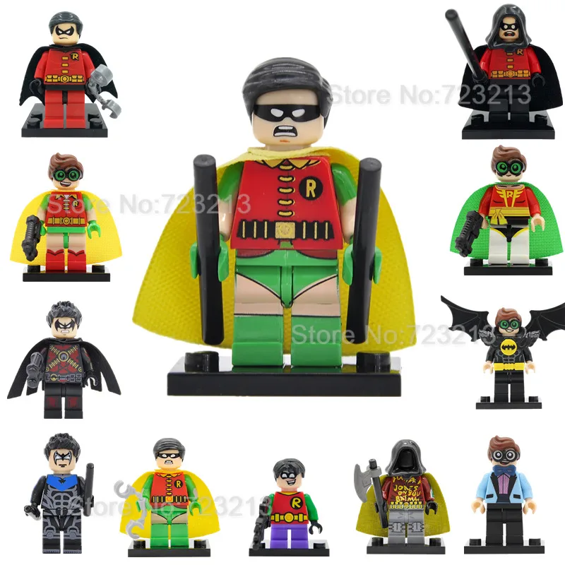 DC Super Hero Robin Figure Single Sale Building Blocks Batman Superhero Set Models Toys for Children Legoing
DC Super Hero Robin Figure Single Sale Building Blocks Batman Superhero Set Models Toys for Children Legoing