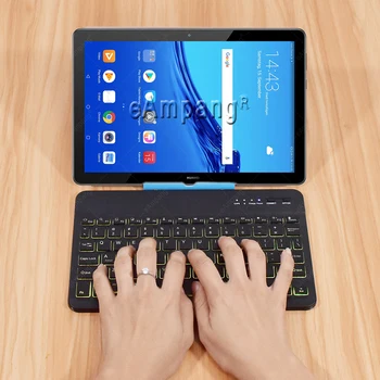 For Huawei MediaPad T5 M5 10.1 AGS2-W09/AGS2-W19 Keyboard Backlit Bluetooth Keyboard for Huawei MediaPad T3 10 AGS-L09 AGS-L03
For Huawei MediaPad T5 M5 10.1 AGS2-W09/AGS2-W19 Keyboard Backlit Bluetooth Keyboard for Huawei MediaPad T3 10 AGS-L09 AGS-L03