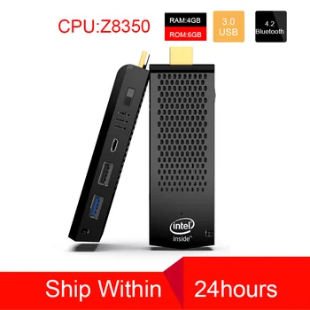 T6 Pro Fanless ACEPC MINI PC 3.9x1.5x0.5inch Intel Z8350 Quad Core WIN 10 4GB/64GB Portable Small Computer Stick PC Windows PC
T6 Pro Fanless ACEPC MINI PC 3.9x1.5x0.5inch Intel Z8350 Quad Core WIN 10 4GB/64GB Portable Small Computer Stick PC Windows PC