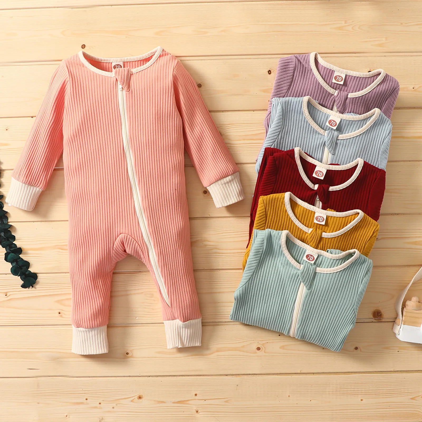 0-24Months Autumn And Winter Multicolor Newborn Baby Boys Girls Zipper Long Sleeve Knitted Romper Jumpsuit Outfits Simplicity M5
0-24Months Autumn And Winter Multicolor Newborn Baby Boys Girls Zipper Long Sleeve Knitted Romper Jumpsuit Outfits Simplicity M5