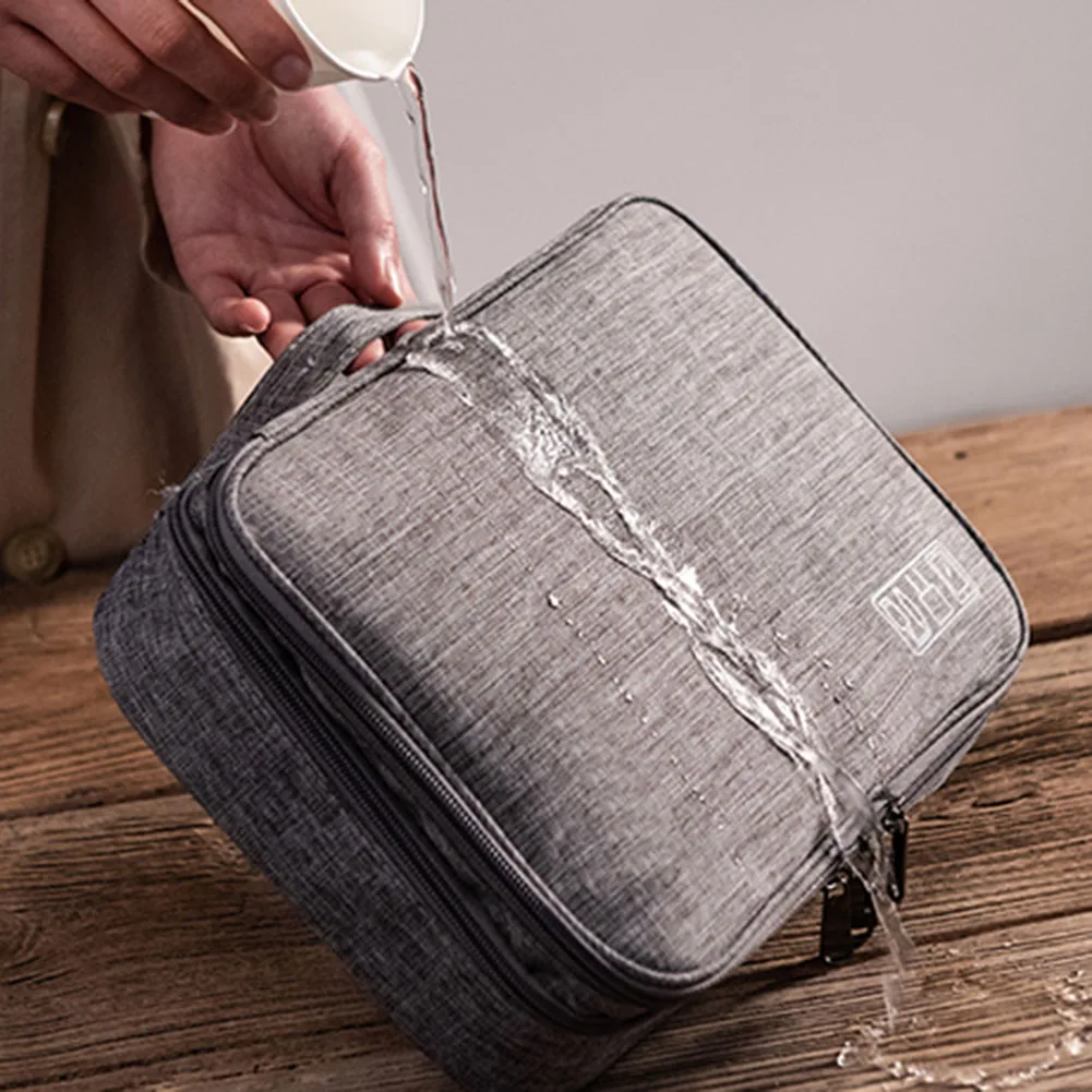 1pcTravel Organizer Bag Multi Three-Layer Storage Bag for Cables Chargers Power Bank Mouse iPad Phone Kindle SD Card Accessories
1pcTravel Organizer Bag Multi Three-Layer Storage Bag for Cables Chargers Power Bank Mouse iPad Phone Kindle SD Card Accessories