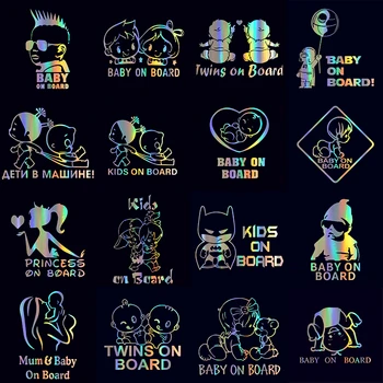 Three Ratels FTZ-234 Colorful Laser Car Styling Baby on Board Car Stickers Rear Window Decals and Stickers for Car Accessories
Three Ratels FTZ-234 Colorful Laser Car Styling Baby on Board Car Stickers Rear Window Decals and Stickers for Car Accessories