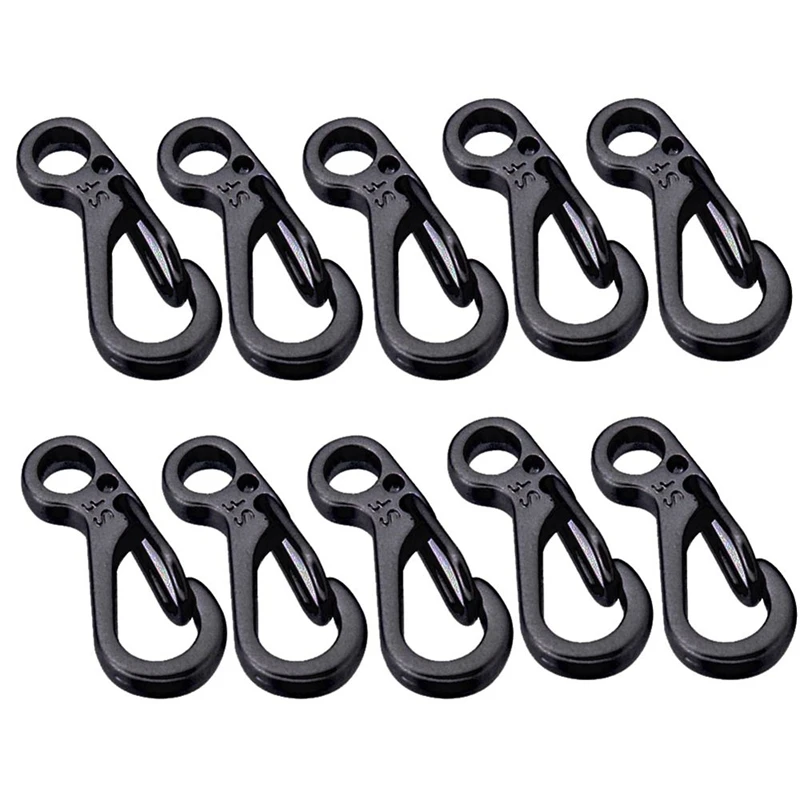 10PCS/LOT Mini SF Spring Backpack Clasps Climbing Carabiners EDC Keychain Camping Bottle Hooks Paracord Survival Gear - Black
10PCS/LOT Mini SF Spring Backpack Clasps Climbing Carabiners EDC Keychain Camping Bottle Hooks Paracord Survival Gear - Black