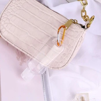 5Pcs/lot 30ML Travel Portable Clear Bottles with Keychain Containers Empty Refillable Skin Care Liquid Hand Sanitizer Container
5Pcs/lot 30ML Travel Portable Clear Bottles with Keychain Containers Empty Refillable Skin Care Liquid Hand Sanitizer Container