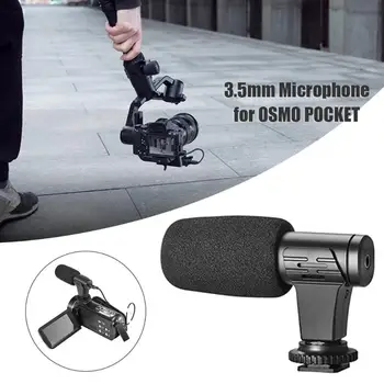 Action Video Camera Microphone for DJI Osmo Pocket Portable 3.5mm Black High Sensitive Omnidirectional Accessories Black Newest
Action Video Camera Microphone for DJI Osmo Pocket Portable 3.5mm Black High Sensitive Omnidirectional Accessories Black Newest