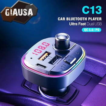 FM Transmitter Car MP3 Player Audio Receiver Bluetooth Handsfree Car Kit Bluetooth Aux Modulator USB Car Charger Ambient Light
FM Transmitter Car MP3 Player Audio Receiver Bluetooth Handsfree Car Kit Bluetooth Aux Modulator USB Car Charger Ambient Light