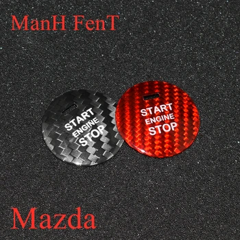 ManH FenT For Car Mazda Real Carbon Fiber Car Star Stop Engine Push Button Ignition Switch Decoration Sticker Protection Cover
ManH FenT For Car Mazda Real Carbon Fiber Car Star Stop Engine Push Button Ignition Switch Decoration Sticker Protection Cover
