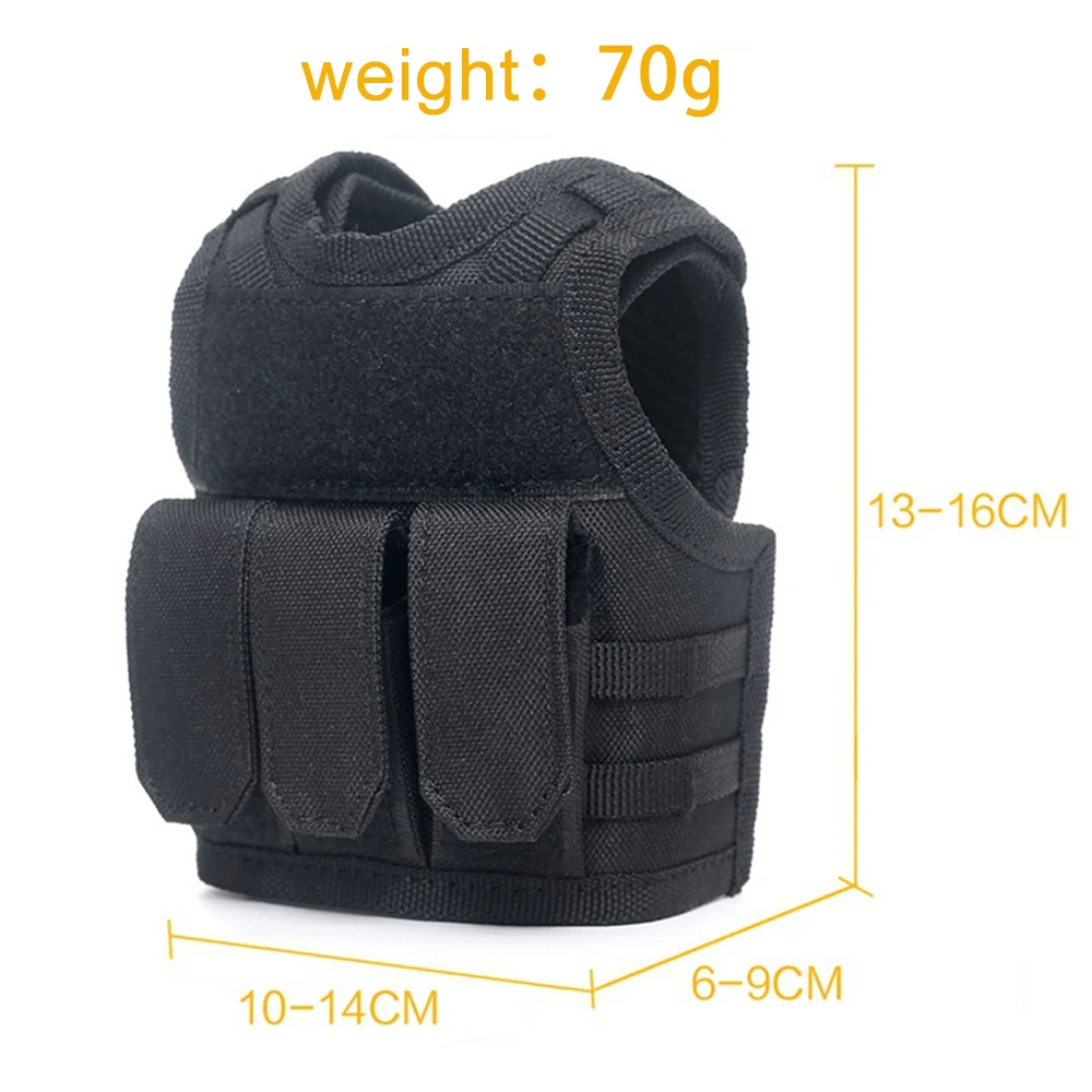 1 Pcs Mini Vest Outdoor Military Drinking Water Bottle Vest Personal Track Set Adjustable Beer Tactical Bag Beer Bottle
1 Pcs Mini Vest Outdoor Military Drinking Water Bottle Vest Personal Track Set Adjustable Beer Tactical Bag Beer Bottle