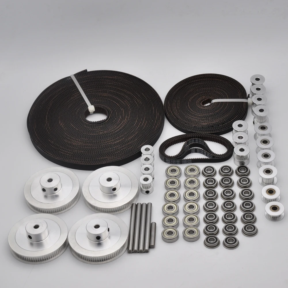Corexy motion parts Gates GT2 LL-2GT RF открытая лента 2GT 16T 20T шкив 188 мм, подшипники ремня вала для 3D-принтера Voron 2.4
Corexy motion parts Gates GT2 LL-2GT RF открытая лента 2GT 16T 20T шкив 188 мм, подшипники ремня вала для 3D-принтера Voron 2.4