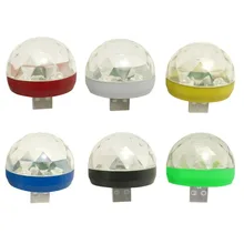 Mini Stage Light Voice Control Small Magic Ball Light Mobile Phone For Rotating Stage Light Led
Mini Stage Light Voice Control Small Magic Ball Light Mobile Phone For Rotating Stage Light Led