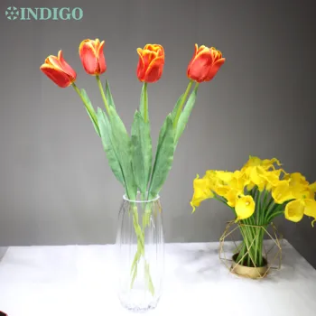 INDIGO- 5pcs Sunset Tulip Flower Real Touch Home Decoration Wedding Artificial Flower Event Party AliExpress Florist Display
INDIGO- 5pcs Sunset Tulip Flower Real Touch Home Decoration Wedding Artificial Flower Event Party AliExpress Florist Display