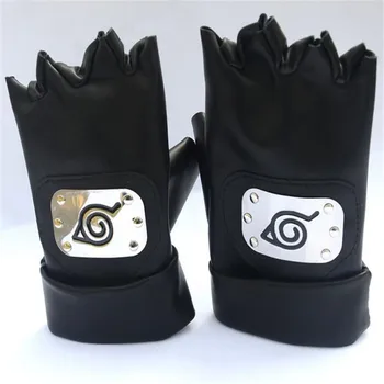 

Anime Naruto Hatake Kakashi Gloves Cosplay Costumes Accessories Kakashi Mittens Anime apparel Around Props