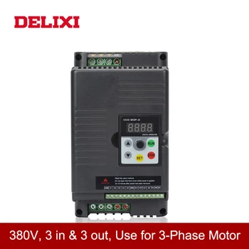DELIXI DL350 4.0KW variable frequency inverter three-phase 380v input three-phase 380V output 50Hz/60Hz motor inverter
DELIXI DL350 4.0KW variable frequency inverter three-phase 380v input three-phase 380V output 50Hz/60Hz motor inverter