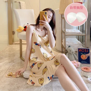 Summer Women Nightdress Print Flower Casual Homedress Nightgown Cotton Sleep Shirt Sweet Lingerie Cute Night Gown Floral Famale
Summer Women Nightdress Print Flower Casual Homedress Nightgown Cotton Sleep Shirt Sweet Lingerie Cute Night Gown Floral Famale