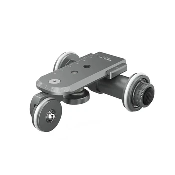 Kingjoy Ppl-06 Mini Motorized Electric Track Slider Dolly Car 3-Wheel Video Pulley Rolling Skater For Dslr Camera Camcorder 
Kingjoy Ppl-06 Mini Motorized Electric Track Slider Dolly Car 3-Wheel Video Pulley Rolling Skater For Dslr Camera Camcorder