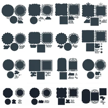 Round Square Layer Frame words Wishes Collection Cutting Die Sentiments Die for DIY Scrapbooking Cards Craft New 2019
Round Square Layer Frame words Wishes Collection Cutting Die Sentiments Die for DIY Scrapbooking Cards Craft New 2019