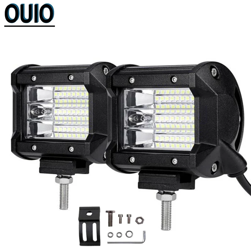 324W 4" LED Work Light 4X4 Spot Flood Beam Light Bar Fog Lamp DRL Daytime Driving Lamp ATV SUV Off-road Car Light Headlight Bulb
324W 4" LED Work Light 4X4 Spot Flood Beam Light Bar Fog Lamp DRL Daytime Driving Lamp ATV SUV Off-road Car Light Headlight Bulb