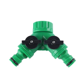 2-way Y Type G3 / 4 " Garden Water Pipe Outlet Quick Connector With Switch Drip Irrigation System Valve Irrigation Adapter 
2-way Y Type G3 / 4 " Garden Water Pipe Outlet Quick Connector With Switch Drip Irrigation System Valve Irrigation Adapter
