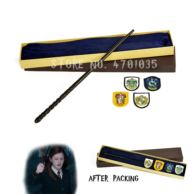 28 Kinds of Potter magic Wand With Gift Box Packing Metal-Core Magic Wand For Children Cosplay Harried Magical Wand With Gift He42198d0dad741bfa45e08e9bdc84b4fm
