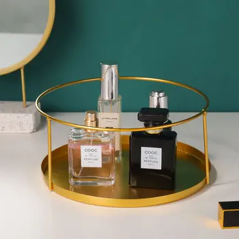 Iron Art Bathroom Table Organizer Two-Layers Make up Organizer Jewelry Box Cosmetic Makeup Box Lipstick Perfume Storage Stand
Iron Art Bathroom Table Organizer Two-Layers Make up Organizer Jewelry Box Cosmetic Makeup Box Lipstick Perfume Storage Stand