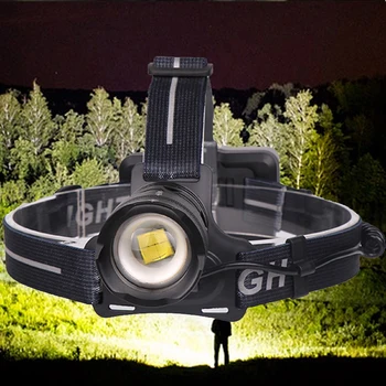 XHP70.2 Powerful LED headlamp fishing headlight 3 modes Zoomable Head Torch flashlight use 18650 battery power bank Head lamp
XHP70.2 Powerful LED headlamp fishing headlight 3 modes Zoomable Head Torch flashlight use 18650 battery power bank Head lamp