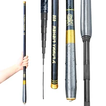 

JOSBY Hand Fishing Rod Super Hard Carbon Fiber Carp Telescopic Stream Pole 3.6M 4.5M 5.4M 6.3M 7.2M 2.7M Pesca Freshwater River