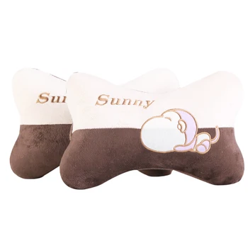 2pcs Elastic Strap Cartoon Cute Soft Plush Travel Car Headrest Relieve Fatigue Universal Fit Four Seasons Neck Support Driving
2pcs Elastic Strap Cartoon Cute Soft Plush Travel Car Headrest Relieve Fatigue Universal Fit Four Seasons Neck Support Driving