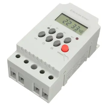 KG316T-II Programmable Timer Digital Time Switch LCD Micro-Computer Power Time Controller AC220V 25A
KG316T-II Programmable Timer Digital Time Switch LCD Micro-Computer Power Time Controller AC220V 25A