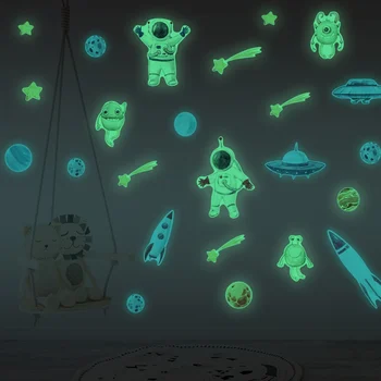 Hot Luminous Astronaut Wall Stickers Baby Kids Room Home Decor Fluorescent Stickers Glow In The Dark Wall Stickers
Hot Luminous Astronaut Wall Stickers Baby Kids Room Home Decor Fluorescent Stickers Glow In The Dark Wall Stickers
