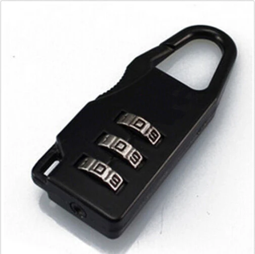 

New Resettable 3 Dial Digit Combination Suitcase Luggage Password Code Lock Padlock Travel Bags Security Lock Girl Like