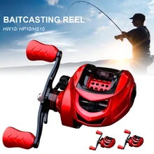 Fishing reel Baitcasting Reel 7.2:1 Gear Ratio 3+1BB 10KG Max Drag 10 Level Magnetic Brake System Aluminum Spool for Freshwater
Fishing reel Baitcasting Reel 7.2:1 Gear Ratio 3+1BB 10KG Max Drag 10 Level Magnetic Brake System Aluminum Spool for Freshwater