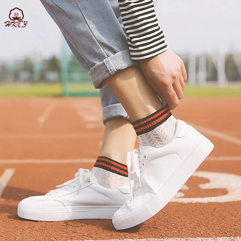 Hipster Harajuku Ankle Socks Women Fashion Transparent Stripe Summer Women's Socks 2019 Black White Leisure Socks 5pairs /lot
Hipster Harajuku Ankle Socks Women Fashion Transparent Stripe Summer Women's Socks 2019 Black White Leisure Socks 5pairs /lot