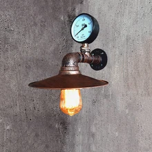

Loft Lamps Imitated Water Pipe E27 Wall Light Lamp Bedroom Restaurant Pub Cafe Bar Corridor Aisle Light Retro Wall Sconce