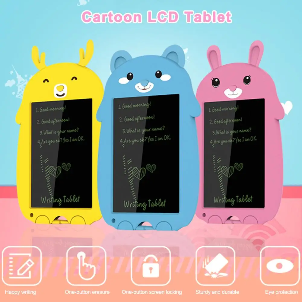 Portable 8.5 Inch LCD Writing Tablet Message Graphics Digital Drawing Blackboard Handwriting Pads Kids Electronic Tablet Board
Portable 8.5 Inch LCD Writing Tablet Message Graphics Digital Drawing Blackboard Handwriting Pads Kids Electronic Tablet Board