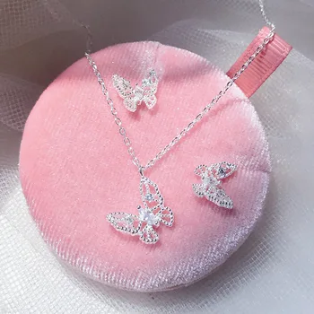 925 Sterling Lace Hollow out Butterfly Necklace Female INS Simple Normcore Style Non-mainstream Sense of Design Short Clavicle N
925 Sterling Lace Hollow out Butterfly Necklace Female INS Simple Normcore Style Non-mainstream Sense of Design Short Clavicle N