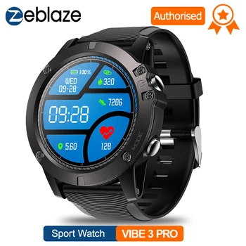 Zeblaze VIBE 3 PRO Color Touch Display Sports Smartwatch Heart Rate IP67 Waterproof Weather Remote Music Men For IOS & Android
Zeblaze VIBE 3 PRO Color Touch Display Sports Smartwatch Heart Rate IP67 Waterproof Weather Remote Music Men For IOS & Android