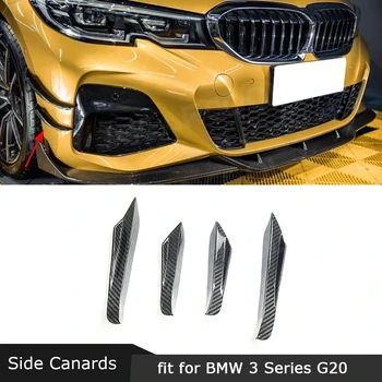 3 Series Dry Carbon Fiber Front Bumper Side Trim Canards Fins Flaps Cover Spoiler For BMW G20 325i 2019 2020 Car Styling
3 Series Dry Carbon Fiber Front Bumper Side Trim Canards Fins Flaps Cover Spoiler For BMW G20 325i 2019 2020 Car Styling
