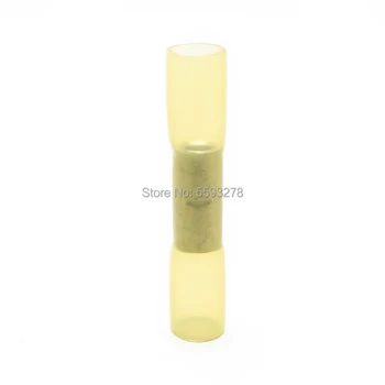 200PCS/SET BHT5.5 Heat Shrink Terminal Insulated Butt Electric Wire Connectors Crimp Terminal Waterproof Yellow 12-10 AWG
200PCS/SET BHT5.5 Heat Shrink Terminal Insulated Butt Electric Wire Connectors Crimp Terminal Waterproof Yellow 12-10 AWG
