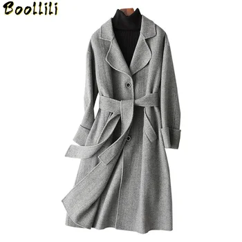 Boollili Long Wool Coat Female Spring-fall Jacket Woman's Coat Double-sided Ladies Coats Abrigos Mujer Elegante
Boollili Long Wool Coat Female Spring-fall Jacket Woman's Coat Double-sided Ladies Coats Abrigos Mujer Elegante