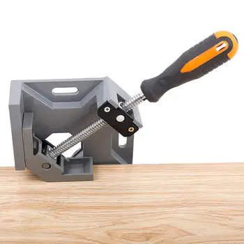 90 Degree Right Angle Clamp Fixing Clips Picture Frame Corner Clamp Right Angle Welding Woodworking Carpentry Tool
90 Degree Right Angle Clamp Fixing Clips Picture Frame Corner Clamp Right Angle Welding Woodworking Carpentry Tool
