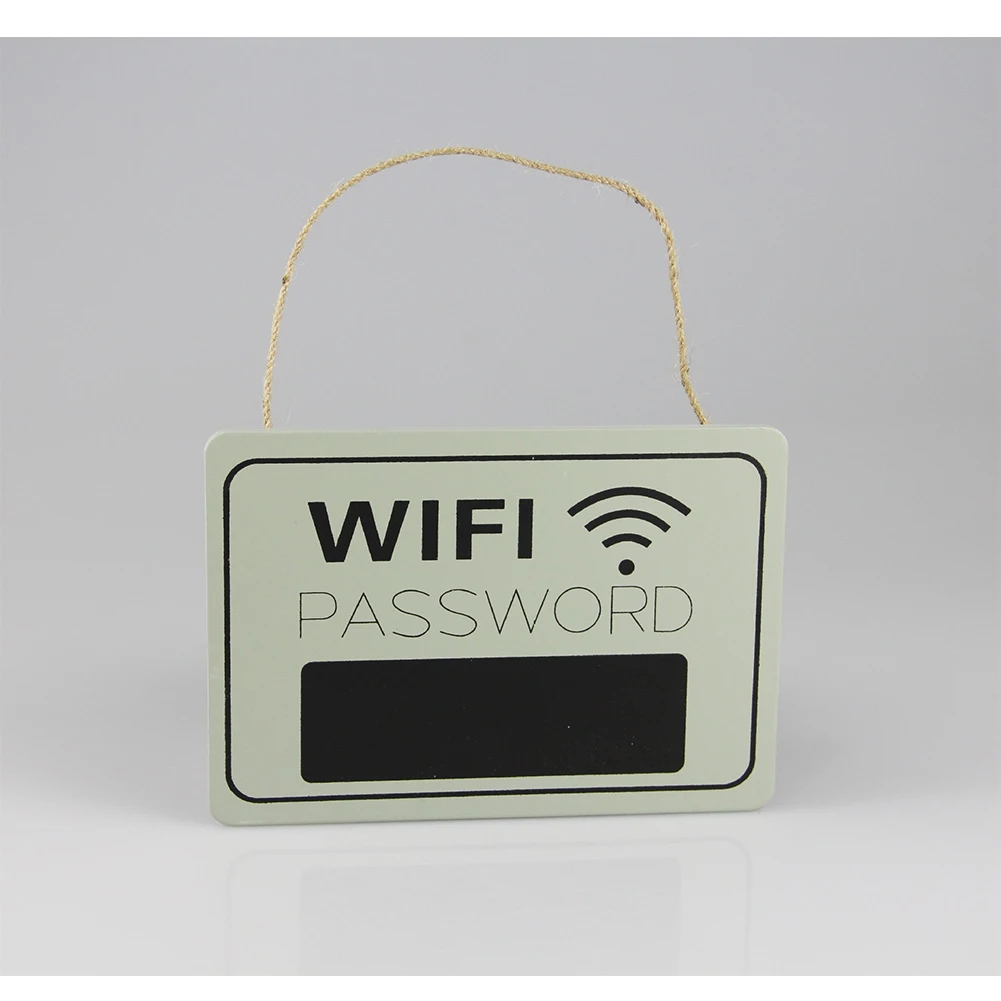 Bar Home Party Decoration WiFi Password Sign Internet Retro Cafe Portable Chalkboard Reception Hanging Plaque Wooden Board Store
Bar Home Party Decoration WiFi Password Sign Internet Retro Cafe Portable Chalkboard Reception Hanging Plaque Wooden Board Store