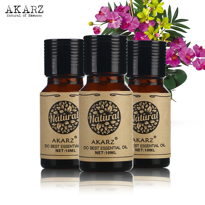

AKARZ Sandalwood Musk Helichrysum essential oil sets Top Brand For Skin Body Care Aromatherapy Massage Spa 10ml*3