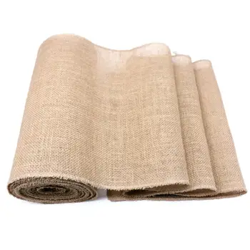 30CM*10M Rustic country Wedding Party Decorations Table Runner Burlap Natural Jute Linen for Table Decor Home Table Cloth
30CM*10M Rustic country Wedding Party Decorations Table Runner Burlap Natural Jute Linen for Table Decor Home Table Cloth