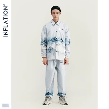 INFLATION 2020 DESIGN Casual Loose Fit Blazer with Print White Color Streetwear Men Suit Fashion Style Terno Masculino Blazers
INFLATION 2020 DESIGN Casual Loose Fit Blazer with Print White Color Streetwear Men Suit Fashion Style Terno Masculino Blazers
