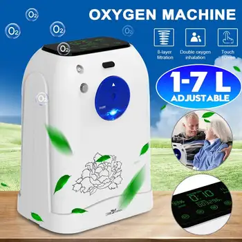 1-7L 110V/220V Smart Voice Remote Control Oxygen Generator Oxygen Concentrator Generator LCD Timing Oxygenation Making Machine
1-7L 110V/220V Smart Voice Remote Control Oxygen Generator Oxygen Concentrator Generator LCD Timing Oxygenation Making Machine