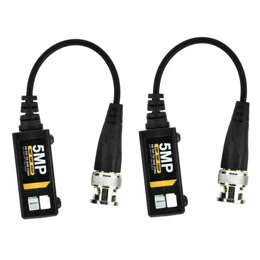 1CH 5MP High Definition Twisted Transmitter Passive Video Balun HD Transceiver for 2MP 5MP AHD CVI TVI CVBS Camera
1CH 5MP High Definition Twisted Transmitter Passive Video Balun HD Transceiver for 2MP 5MP AHD CVI TVI CVBS Camera